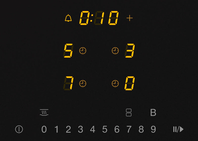 NEW Miele KM 7373 FL Induction hob with onset controls Silver Cooktop AX205