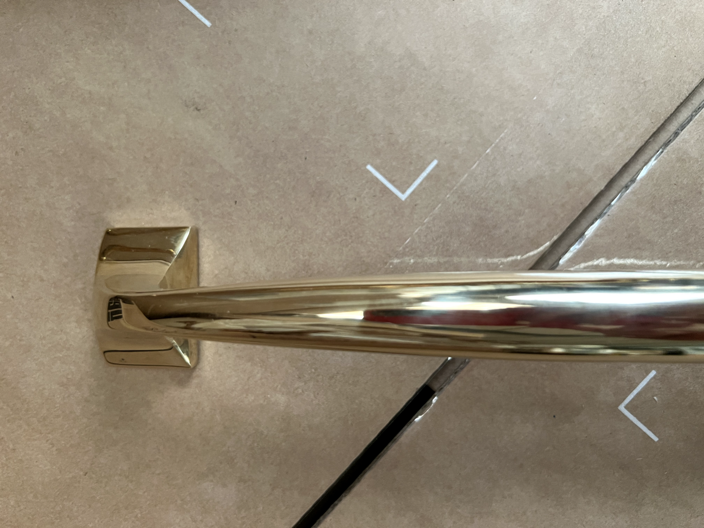 New Armac Martin 330mm Bournville Appliance Pull Door Kitchen Handle Brass