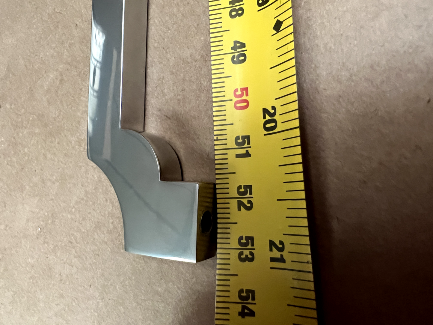 New Mark Wilkinson Art Deco Kitchen Cupboard Door handle Pull Chrome Hardware 54