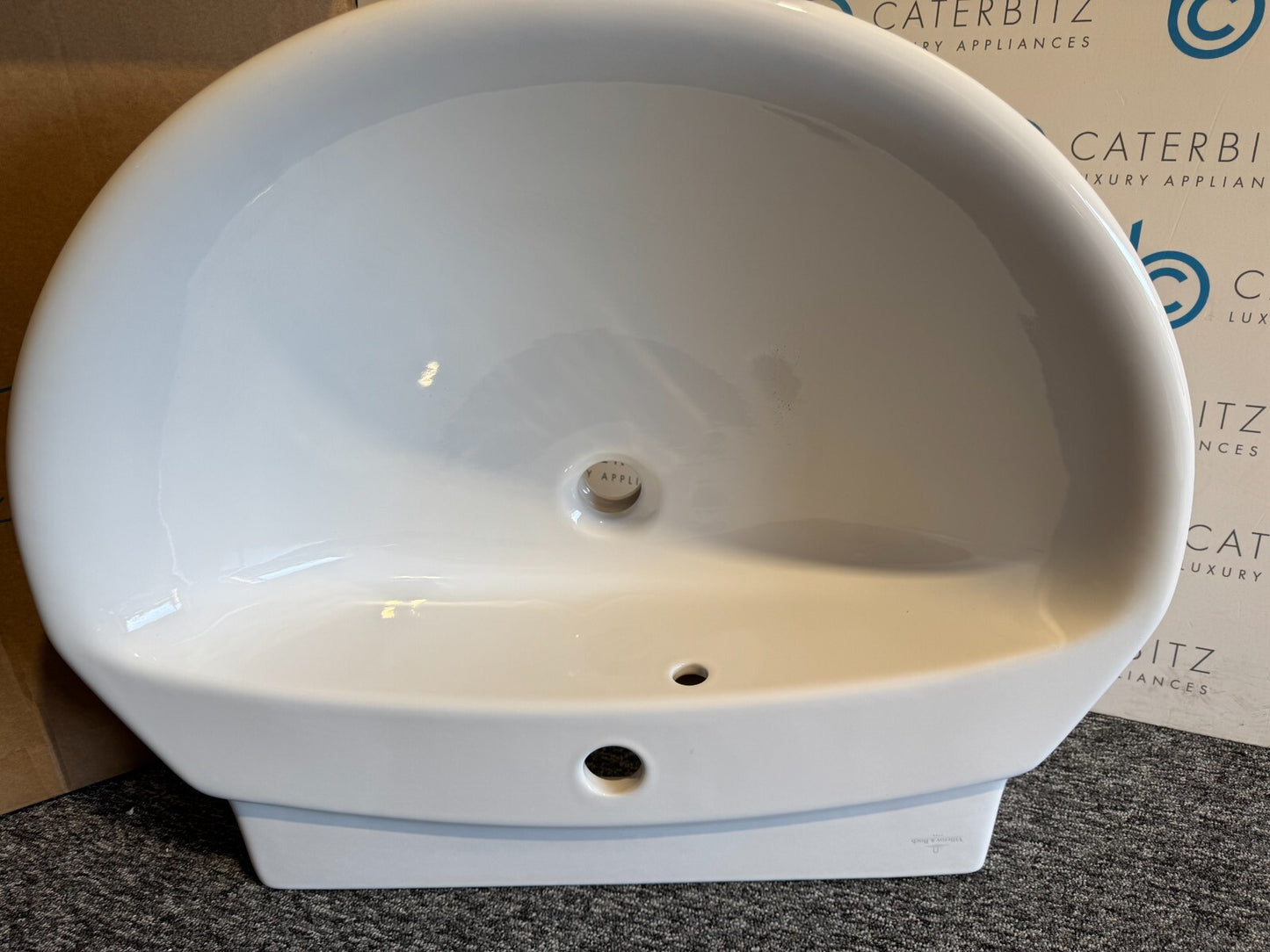 NEW Villeroy & Boch 7155 65 R2 White Bathroom Basin Sink Stratos BR805