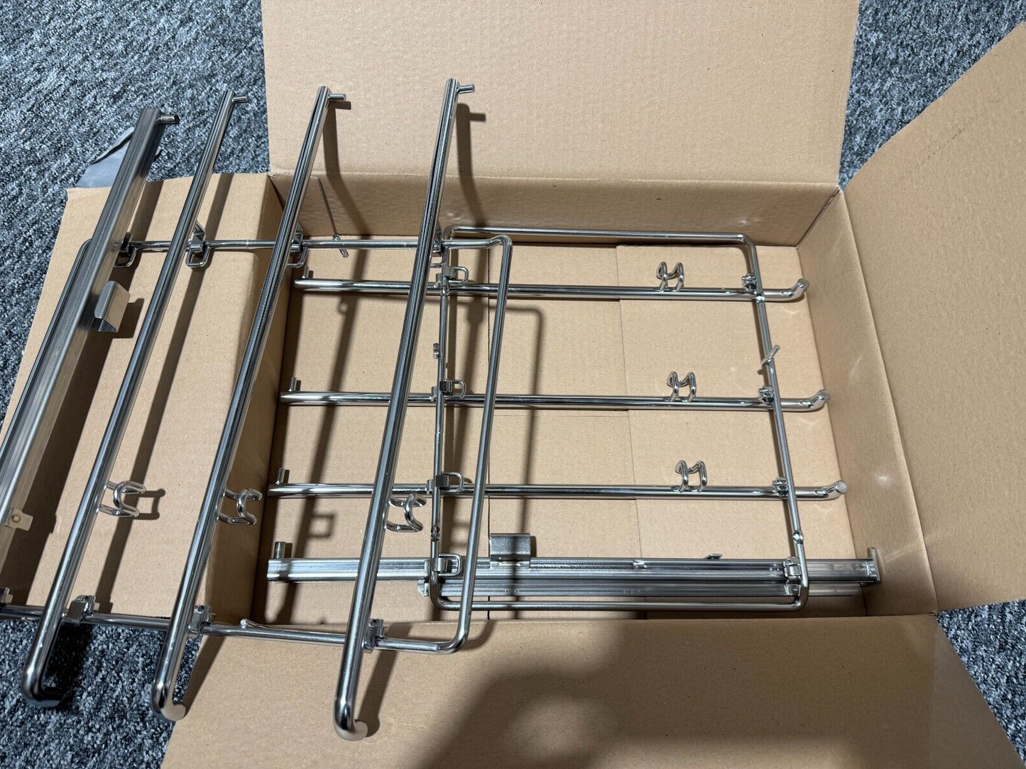 NEW Neff Z11TC16X0 ComfortFlex 1 Pair Telescopic Runners Clip Rails Oven BR679
