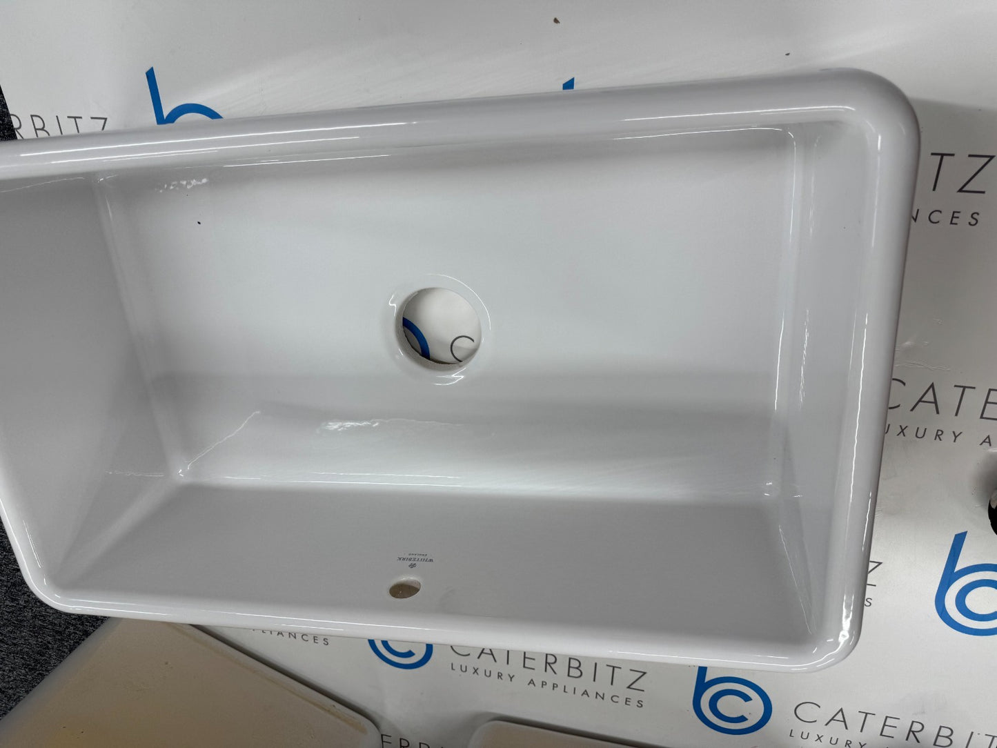 NEW Whitebirk Samlesbury Ceramic White Kitchen Sink Shaws belfast BR2364 kohler