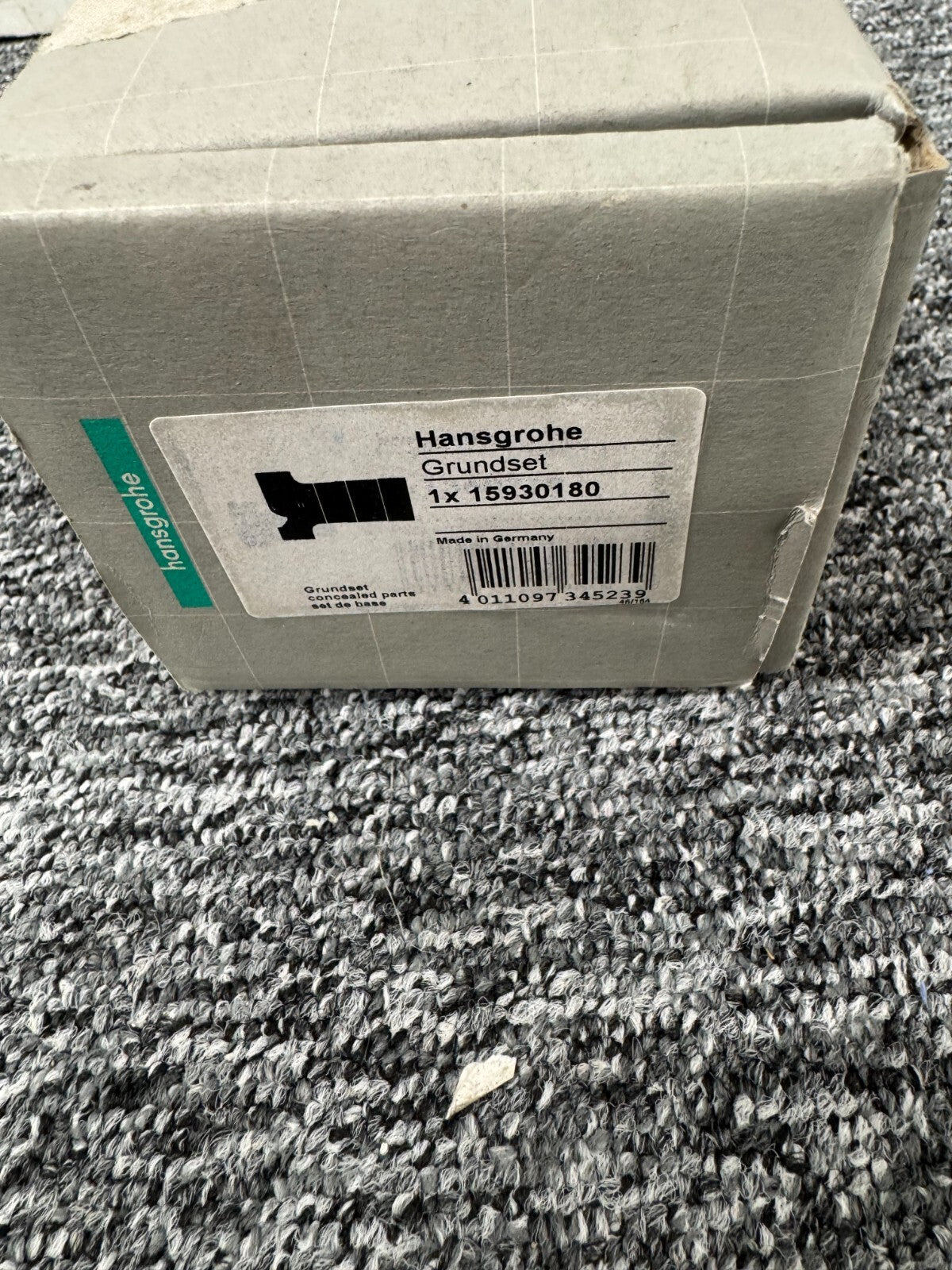 NEW Hansgrohe Quattro Diverter Valve Basic Grundset Set 15930180 BR854