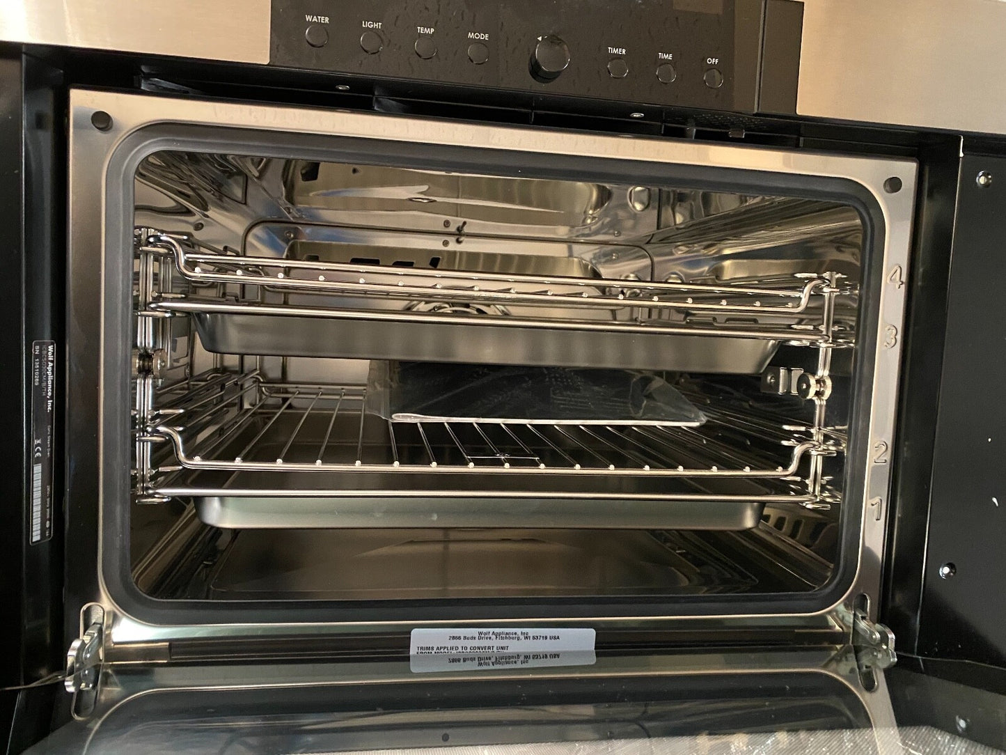 WOLF STEAM OVEN - COMTEMPORARY - ICBCS030CM/B/TH - EX DISPLAY - KITCHEN