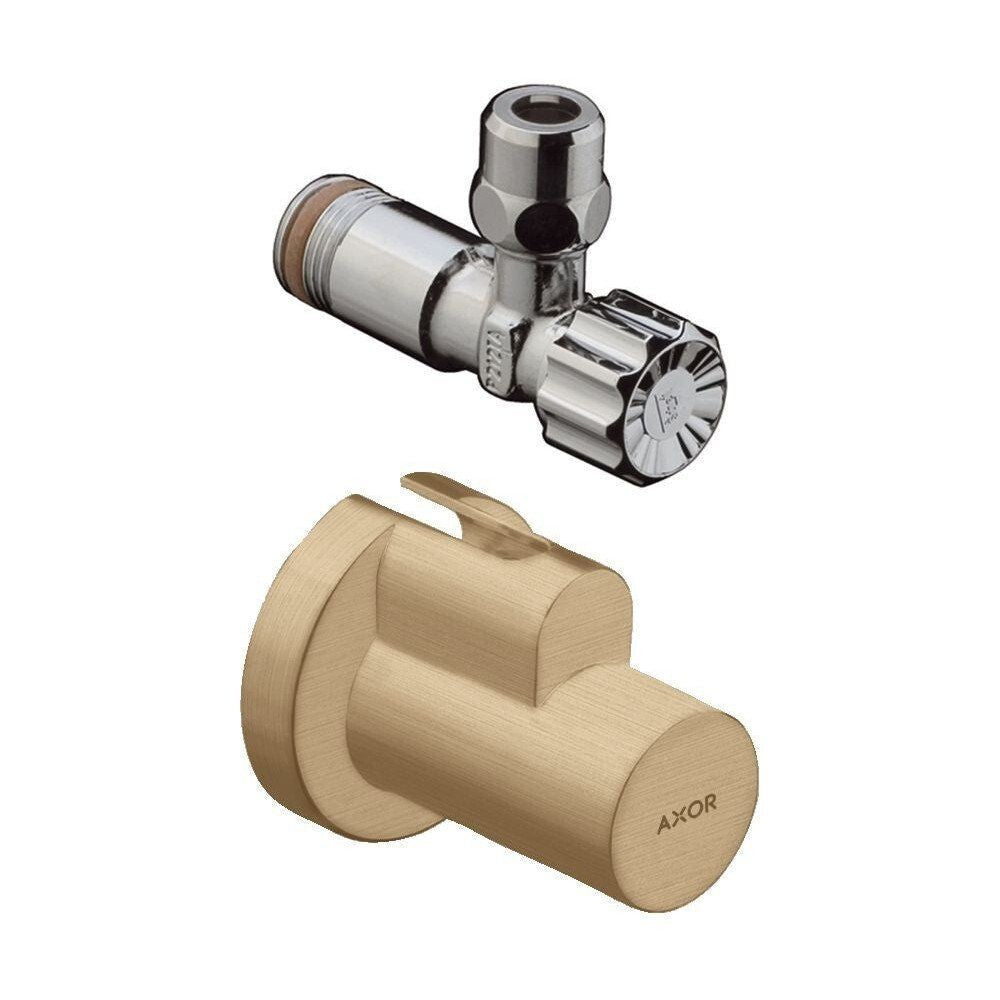 NEW Axor Hansgrohe Angle valve cover outlet G 3/8 51307140 Brushed Bronze BR2115
