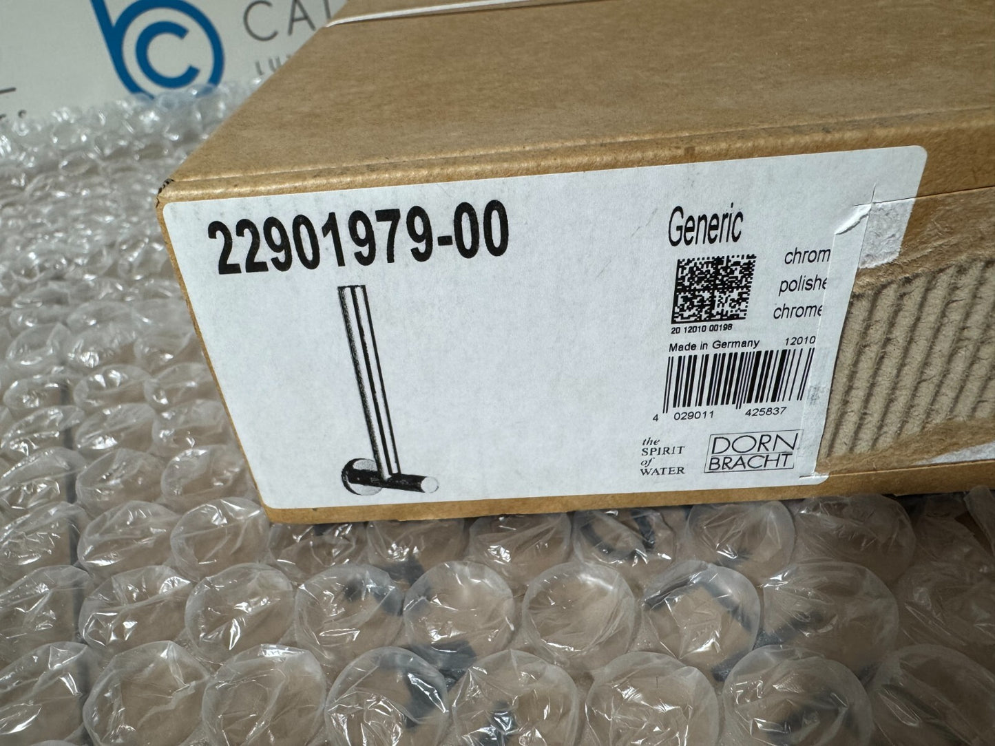 NEW Dornbracht 22901979-00 Shower Angle Valve Chrome BR912