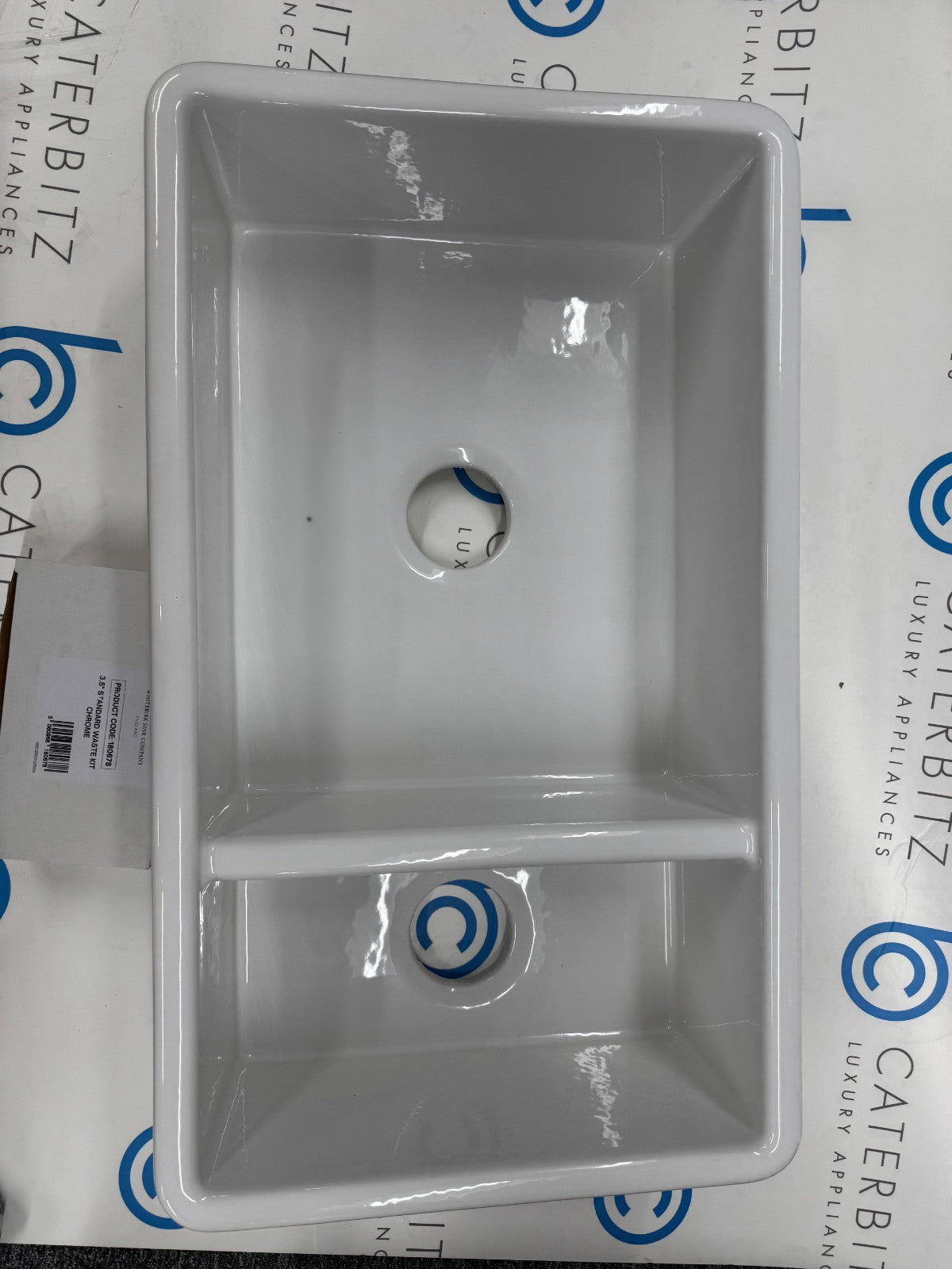 NEW Whitebirk Lostock Ceramic Bradshaw White Kitchen Sink Shaws belfast BR2362