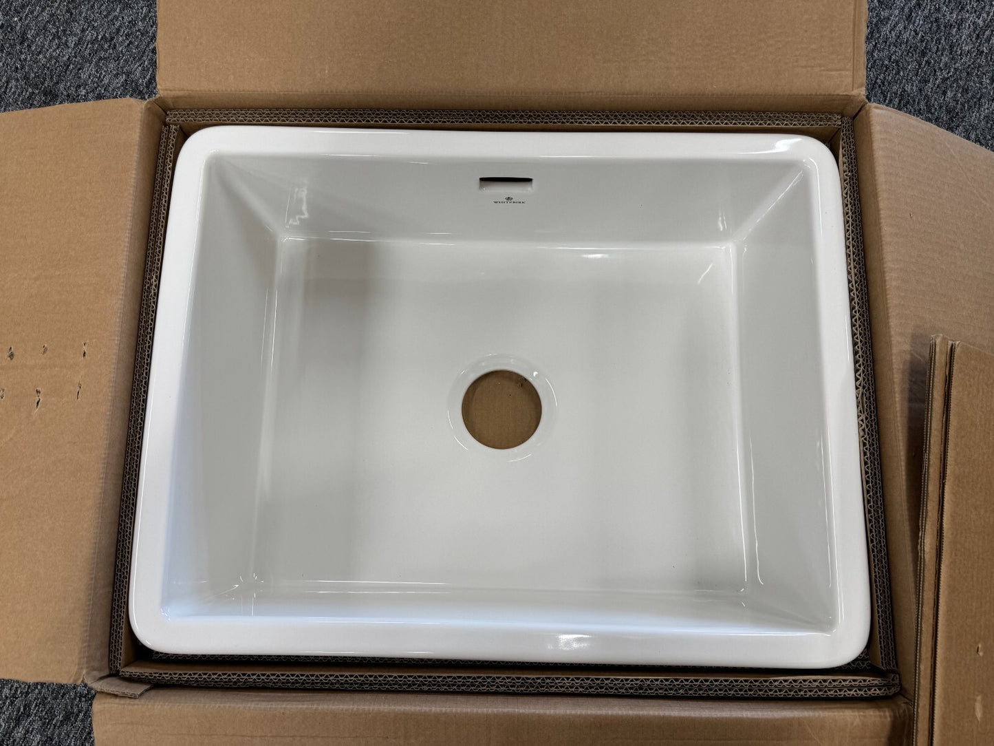 New Freckleton 362723 Whitebirk White Single bowl kitchen sink BR2188 shaws