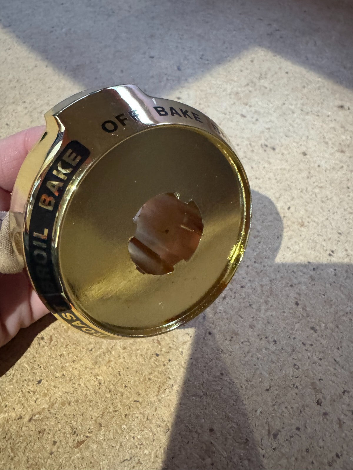 NEW Wolf Range Dual Fuel Cooker Oven Gold Brass Bezel knob