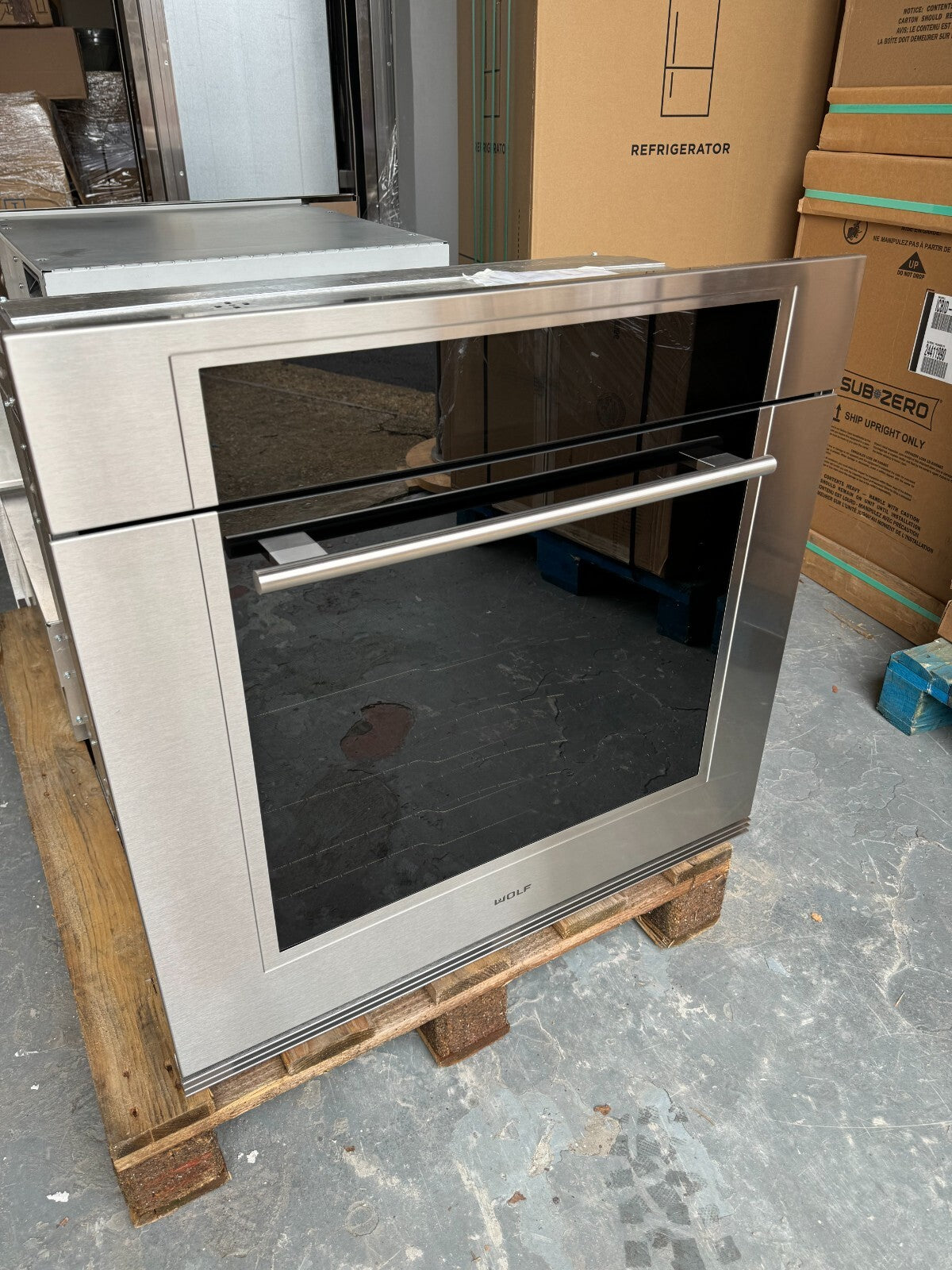 UNUSED Wolf M Series Transitional Oven & Steam Oven Appliance ICBSO30TM/S/TH