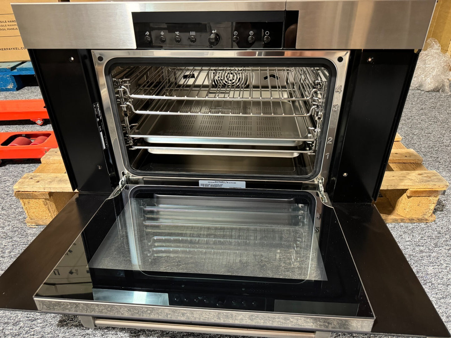 Ex Display Wolf Steam combi Oven Cooker ICBCSO30PE/S/PH appliance BR487 sub zero