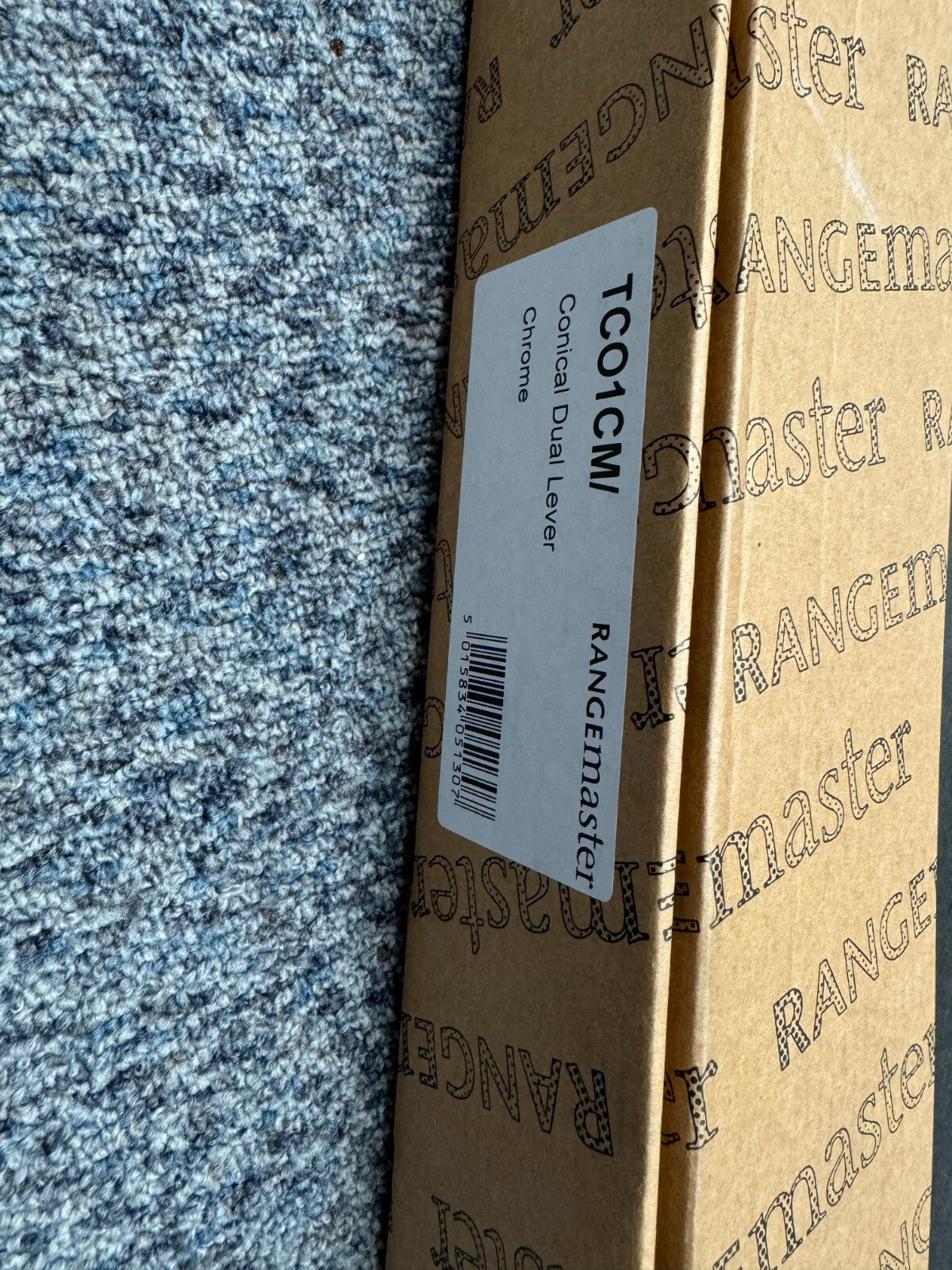 New Rangemaster Conical Mono bloc Kitchen Tap TCOSL1CM chrome dual lever