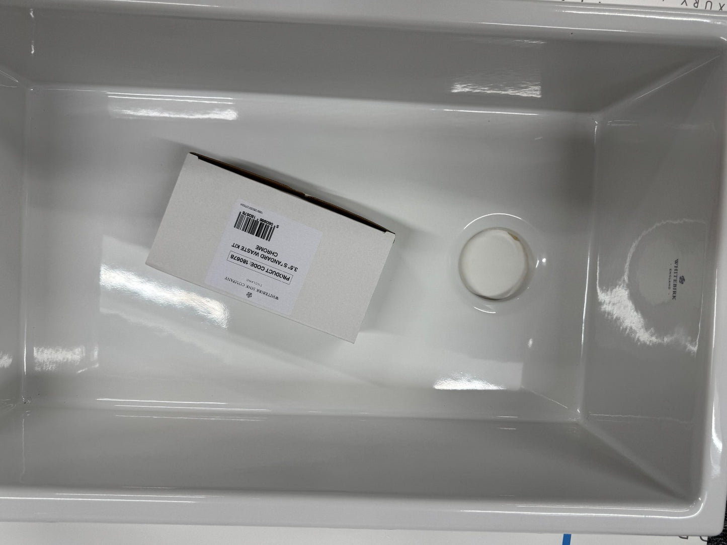 NEW Whitebirk Waddington 30 Ceramic White Kitchen Sink Shaws belfast BR2358