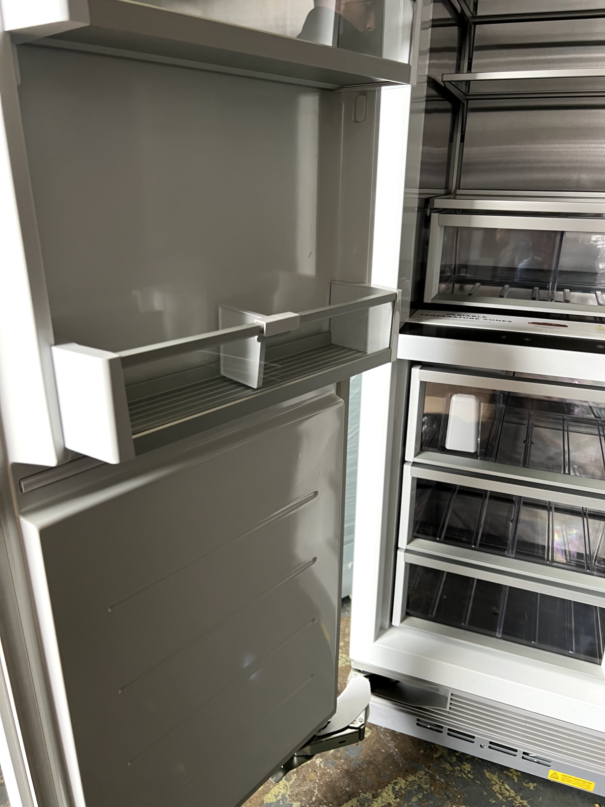 Fisher Paykel Column Freezer RS6121FLJK1 24 inch integrated Appliance Sub zero