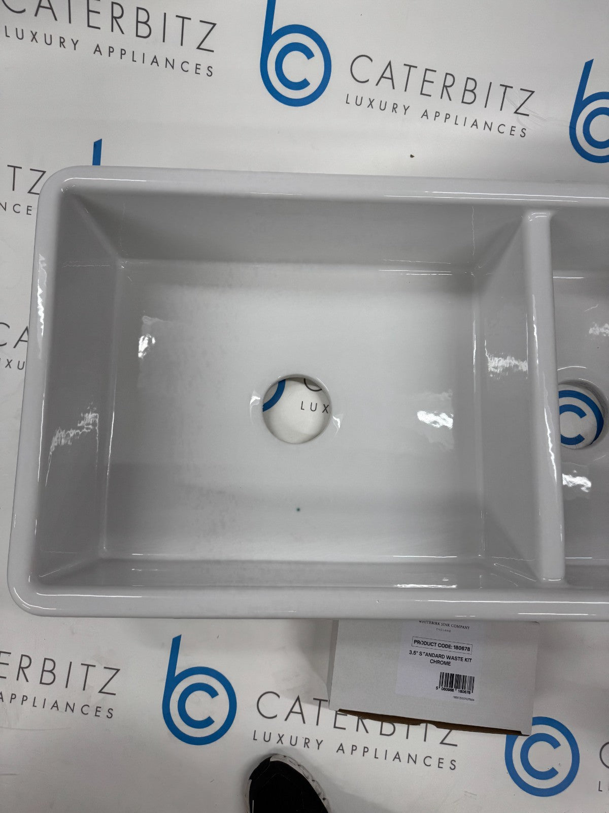 NEW Whitebirk Lostock Ceramic Bradshaw White Kitchen Sink Shaws belfast BR2362