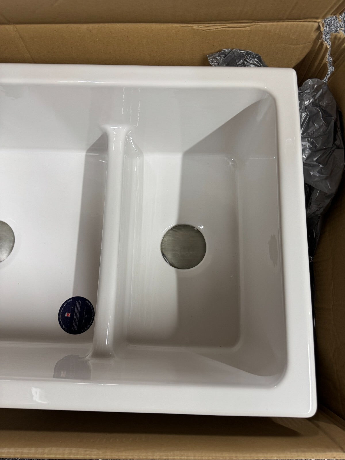 New Whitebirk 362532 Under mounted Langho Kitchen double bowl Sink BR2198