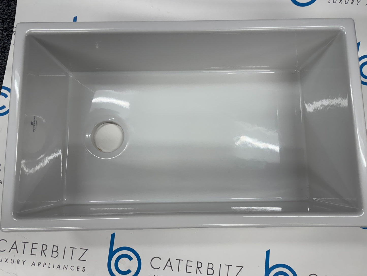 NEW Whitebirk Waddington 30 Ceramic White Kitchen Sink Shaws belfast BR2358