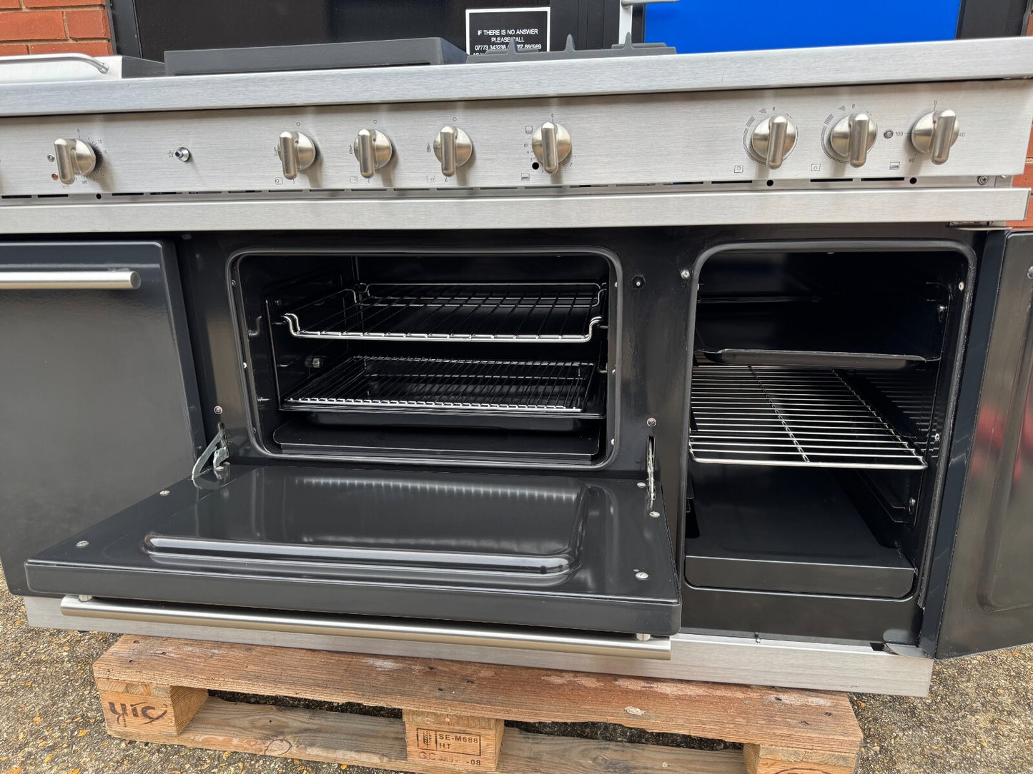 Lacanche Moderne 1500 Citeaux Range cooker Dual fuel Oven LAC007