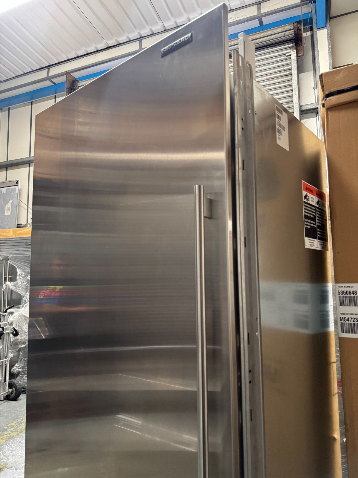 Ex Display Subzero ICBIT30CIID Fridge Freezer ICE refrigeration B32348