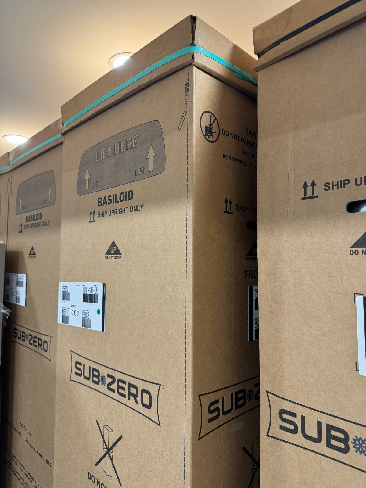 New Subzero Wine Storage ICBIW-24 Wine Cooler Fridge Sub Zero Wolf appliance