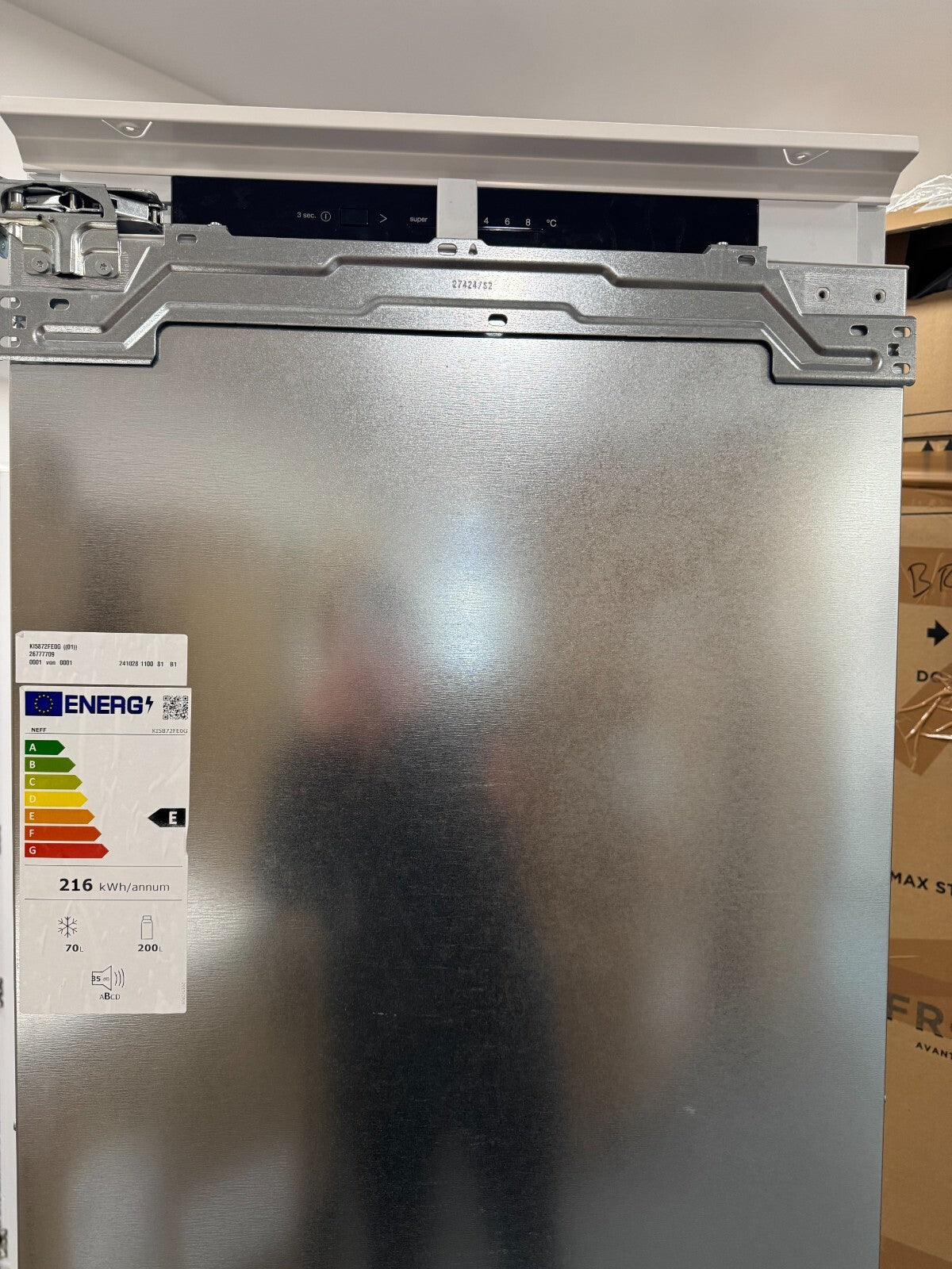 UNUSED Neff KI5872FE0G 177cm Integrated 70/30 Fridge Freezer built in BR2212