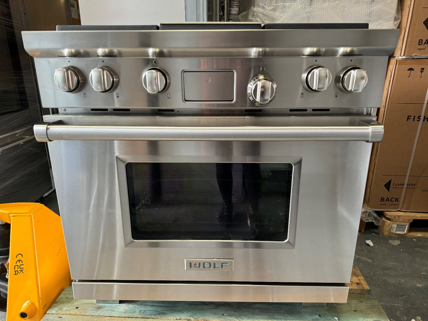 Wolf ICBDF364G Range Cooker 36 inch Oven appliance Subzero