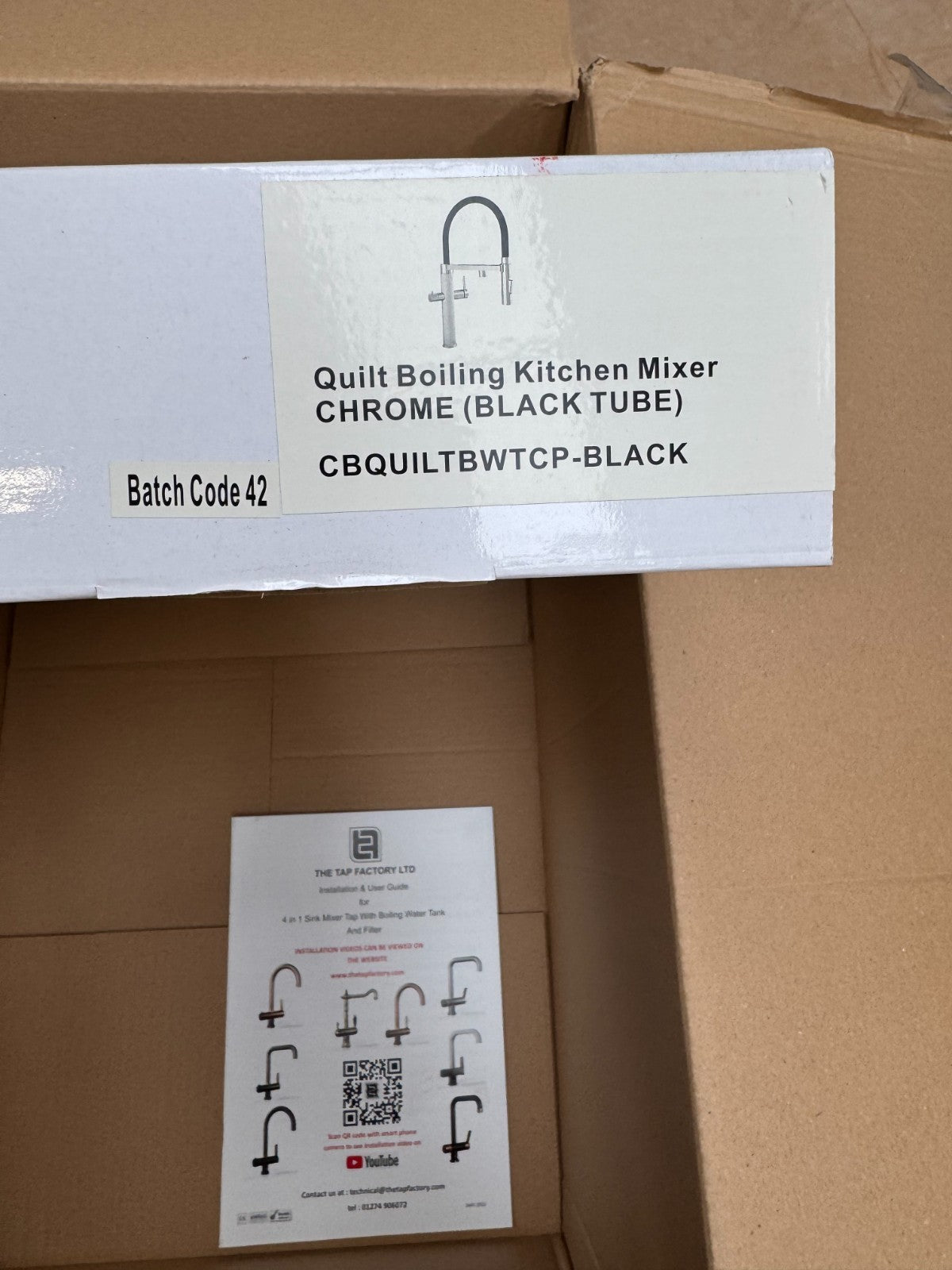 NEW Tap Factory Carysil Quilt Boiling Hot water Tap 4 n 1 twist AX4482 Chrome