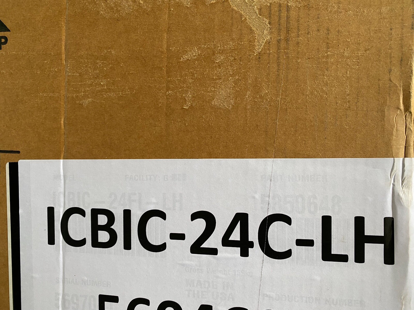 New SubZero Fridge Freezer ICBIC 24inch refrigeration Appliance Wolf