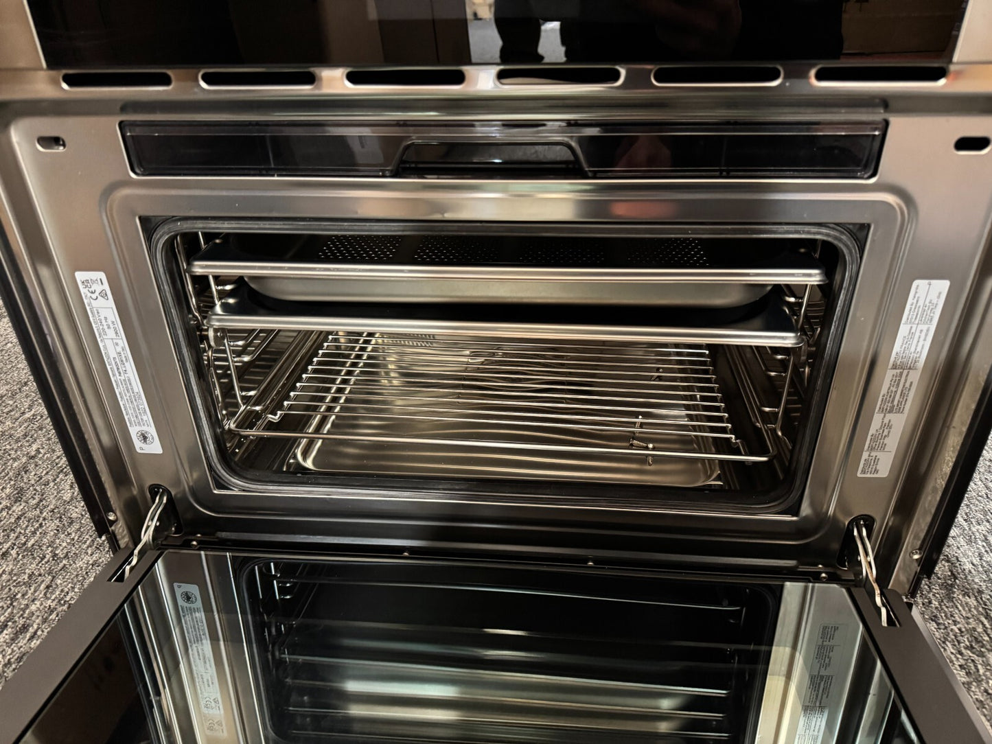 Ex Display Bertazzoni F457MODVTX 45cm Modern Series Built In steam oven BR2246