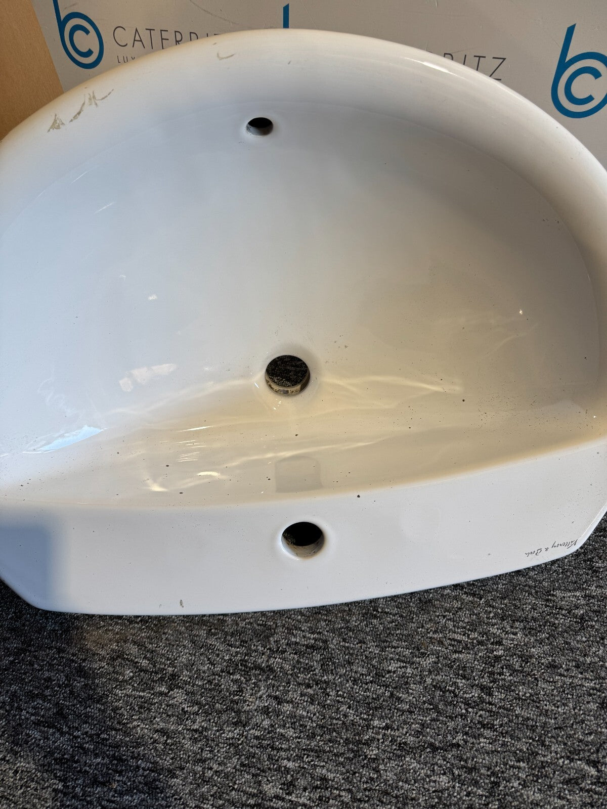 UNUSED new Villeroy & Boch 710863 Bathroom Sink Basin white BR806