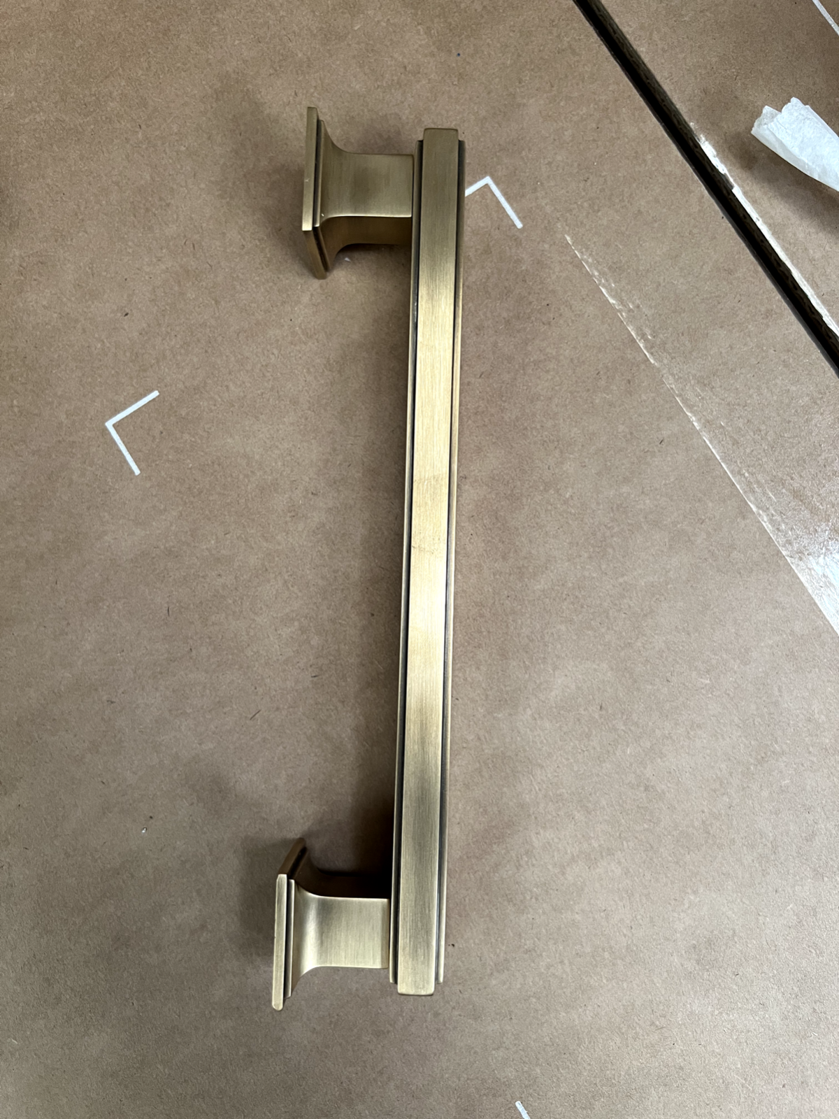 New Solid Brass Jefferson style Cabinet Handle Pull 203mm kitchen Bathroom