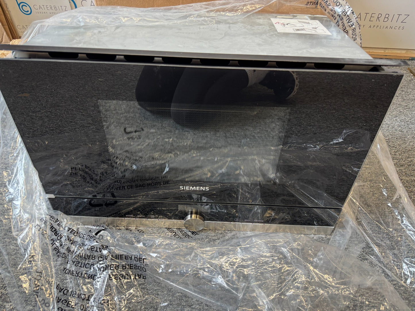 Siemens BF634LGS1B built in microwave oven appliance BR2179 / 2180