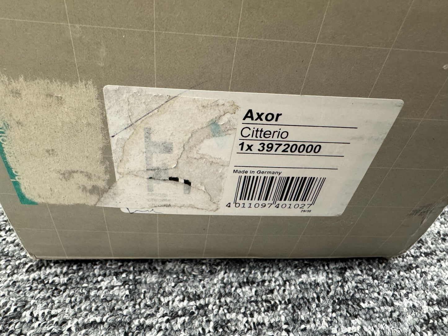 Ex Display Axor Citterio 39720000 Thermostatic mixer bathroom Valve BR701