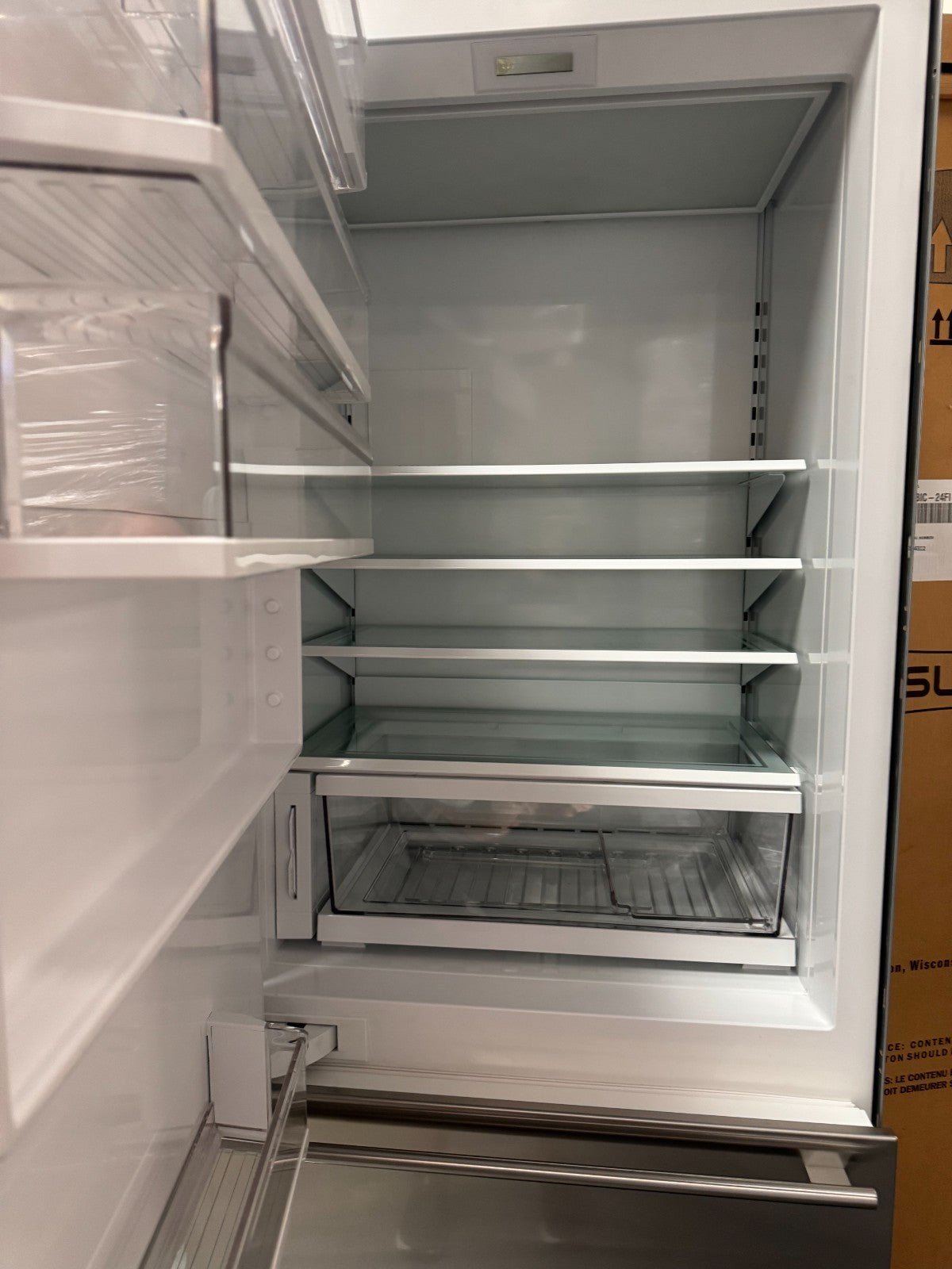 Ex Display Subzero ICBIT30CIID Fridge Freezer ICE refrigeration B32348