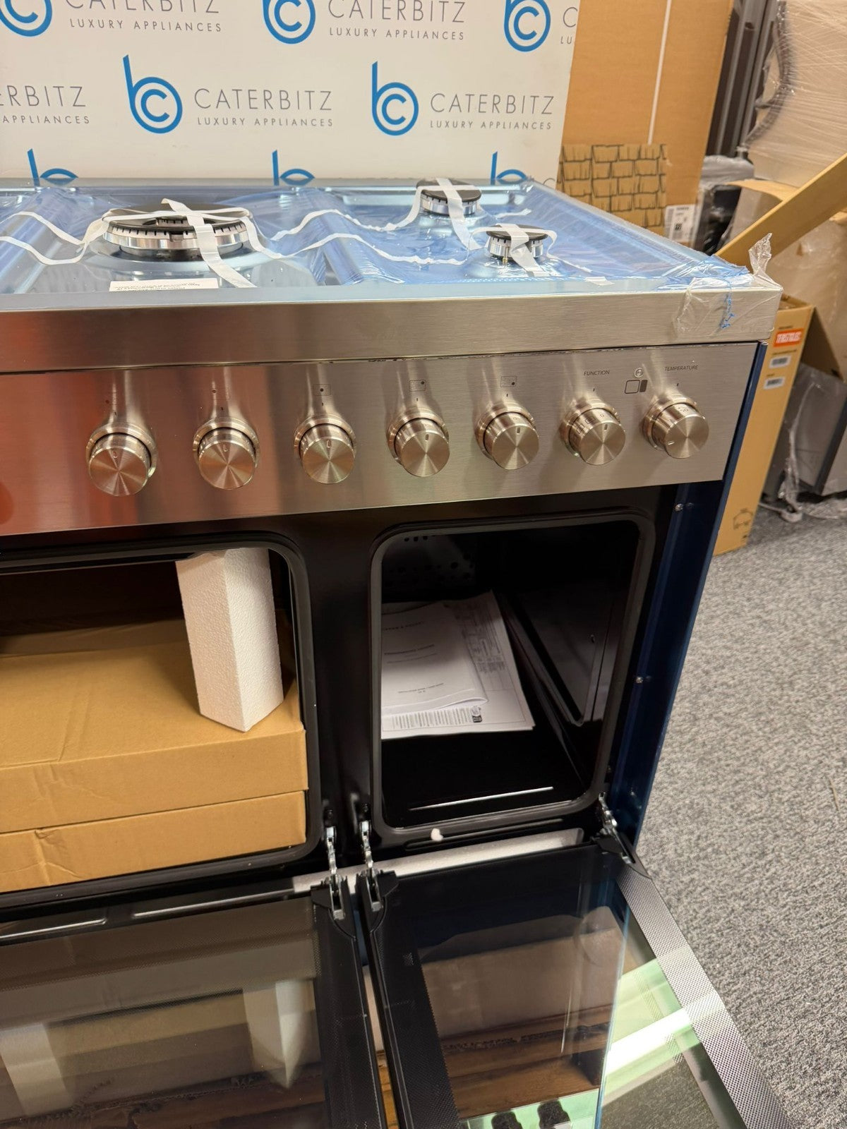 UNUSED Fisher & Paykel OR90L7DBGFX2 90cm Dual Fuel Range Cooker Oven BR4685