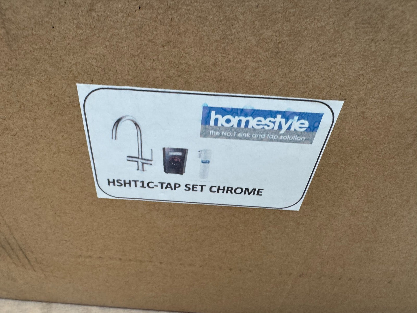 NEW Tap Factory Carysil Milla Boiling Hot water Tap 3 n 1 twist AX4487 CHROME