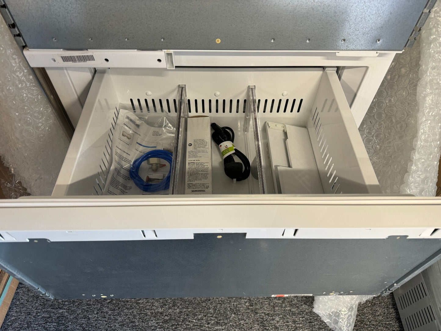 Ex Display Sub Zero Fridge Freezer Wine Cooler set Refrigeration ice water wolf