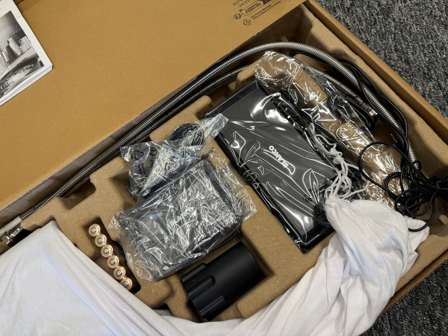 New BLANCO CULINA S II 527462 Sensor High Pressure Kitchen Tap Stainless Steel