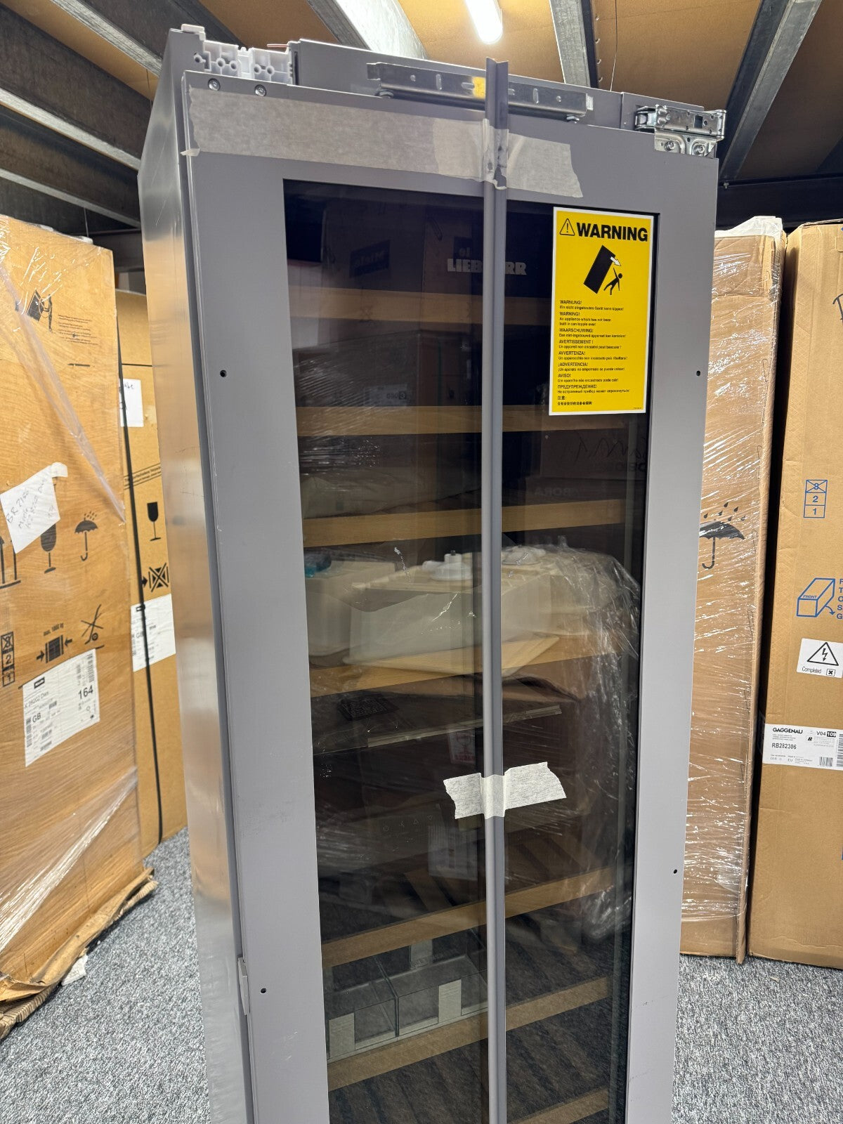 Opened Liebherr EWTdf 3553 Integrated Wine Cooler Fridge Vinidor BR2194