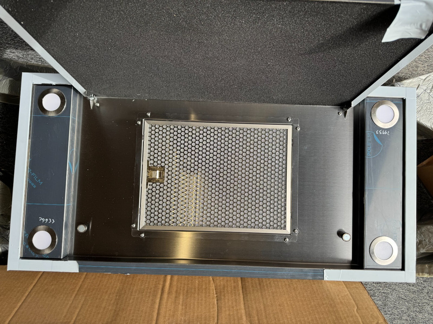 New Westin Stratus 900 x 440 built in Ceiling Extractor Hood integrated applianc