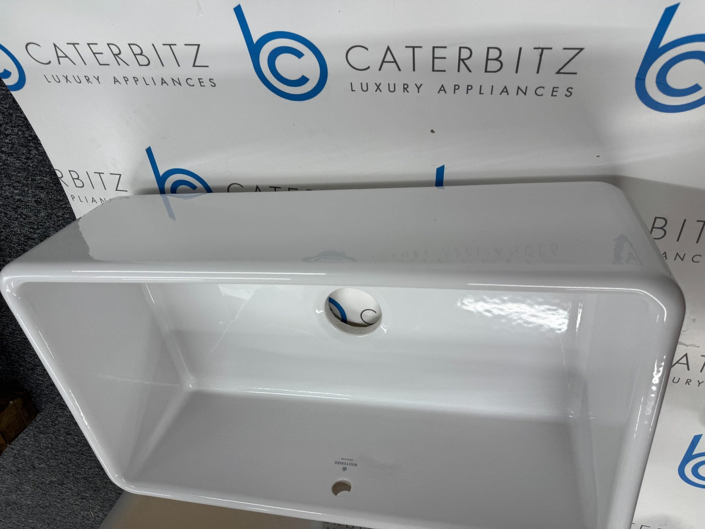 NEW Whitebirk Samlesbury Ceramic White Kitchen Sink Shaws belfast BR2364 kohler