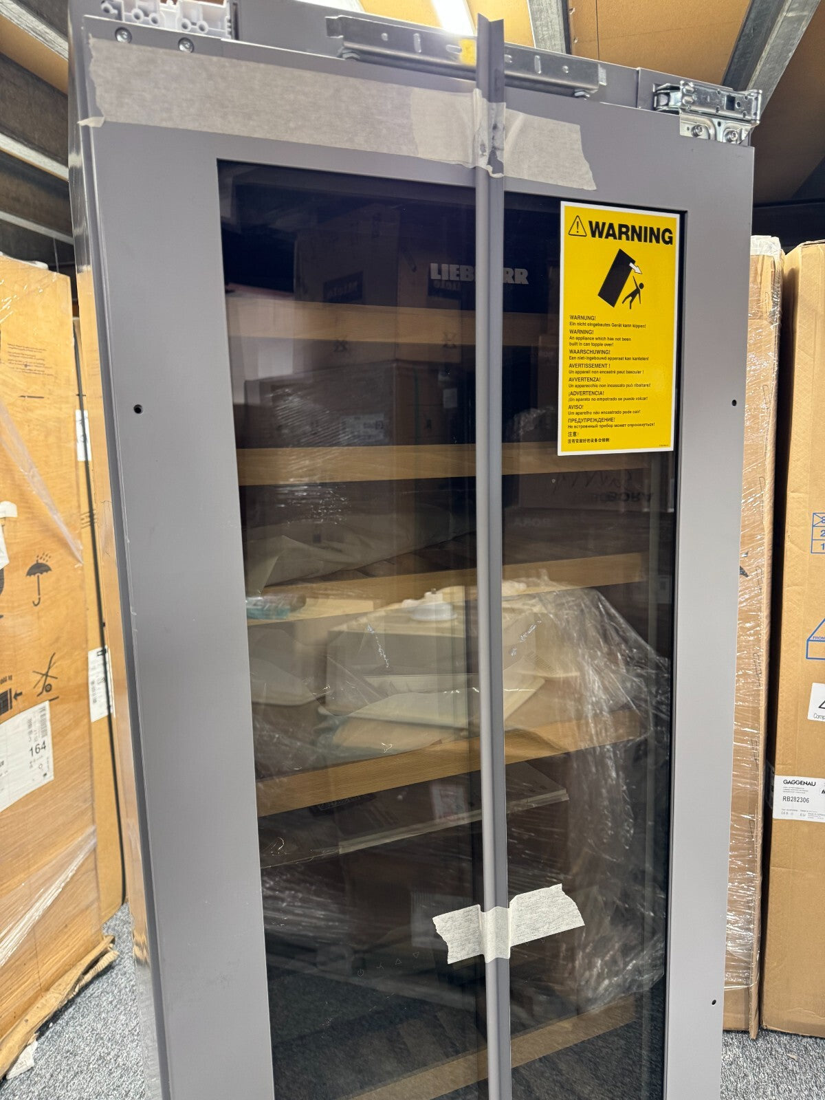 Opened Liebherr EWTdf 3553 Integrated Wine Cooler Fridge Vinidor BR2194
