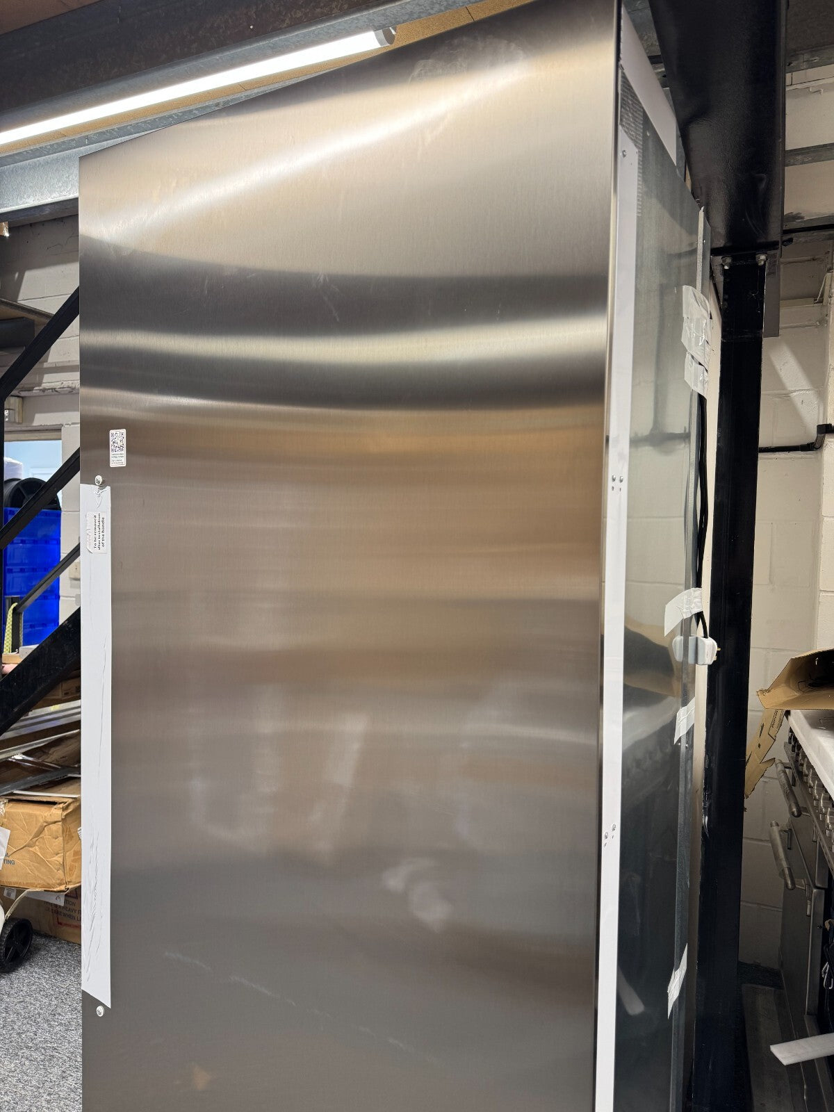 Ex Display Bertazzoni LRD905UBRXTT/24 Built in Column Fridge Stainless Steel BR2