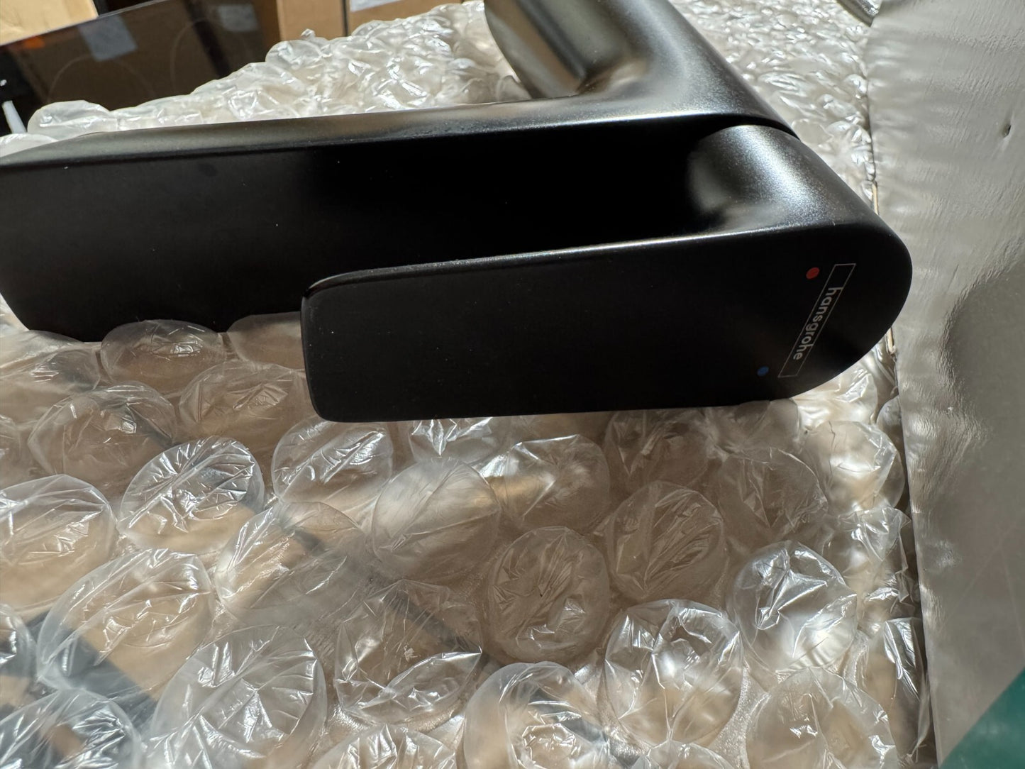 NEW Hansgrohe 71712670 Talis E Single lever basin mixer Tap BLACK BR924