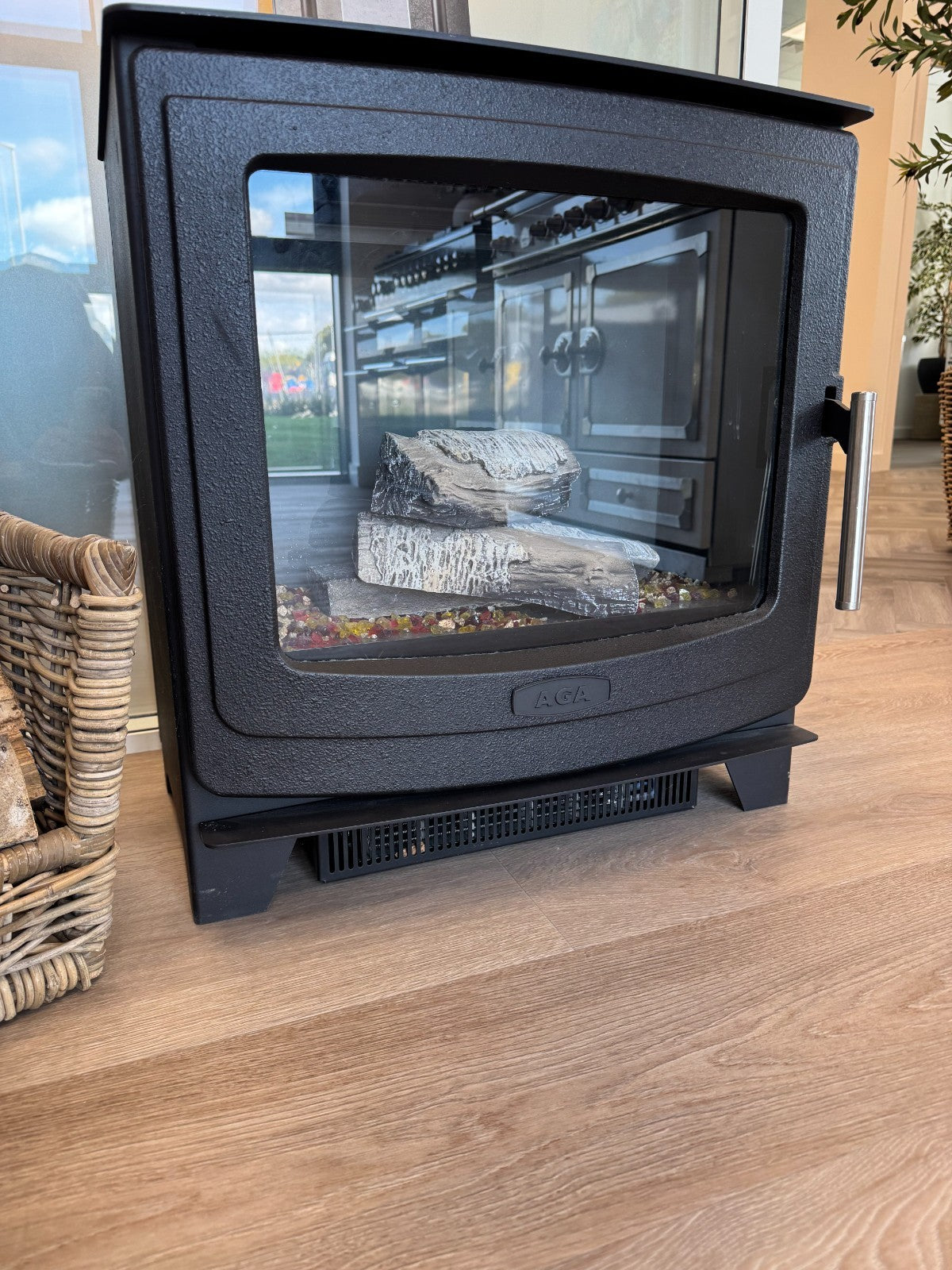 Ex Display UNUSED AGA Ellesmere EC5W Electric Stove Wide Electric Fire Heater