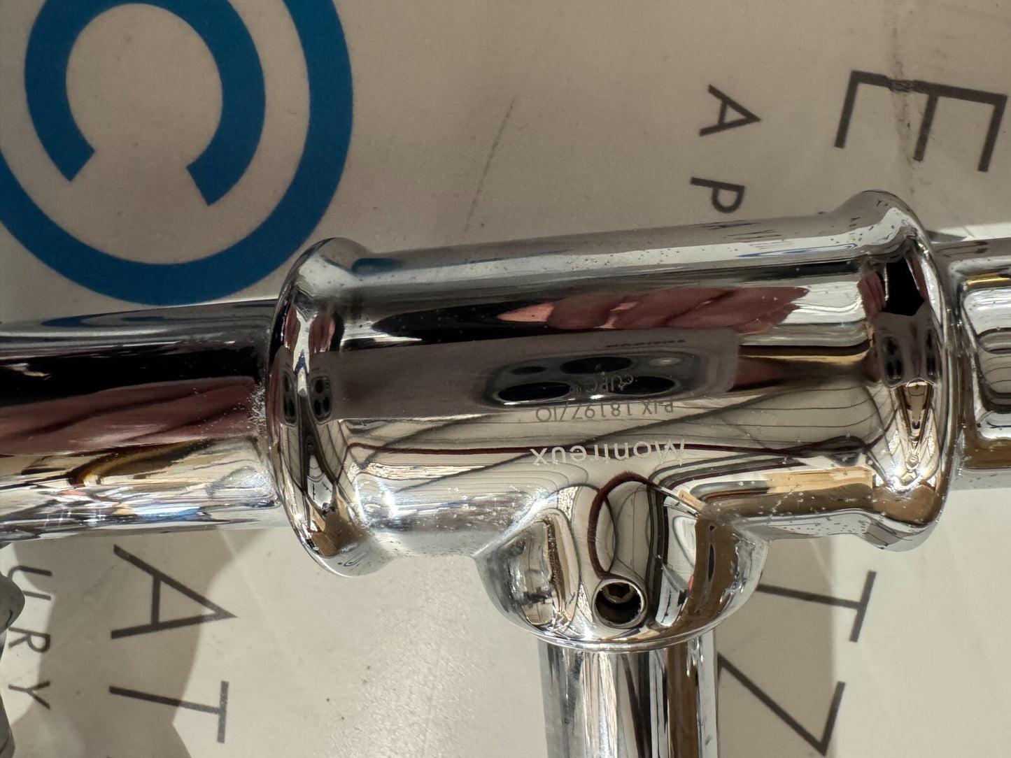 Ex Display Unused Hansgrohe Montreux Bridge Mixer Basin Tap cross handles BR692