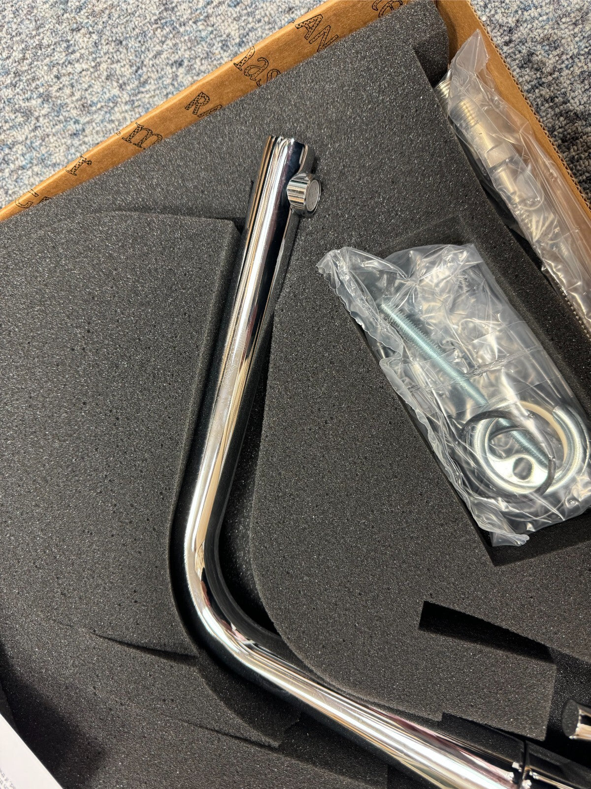 New Rangemaster Conical Mono bloc Kitchen Tap TCOSL1CM chrome dual lever