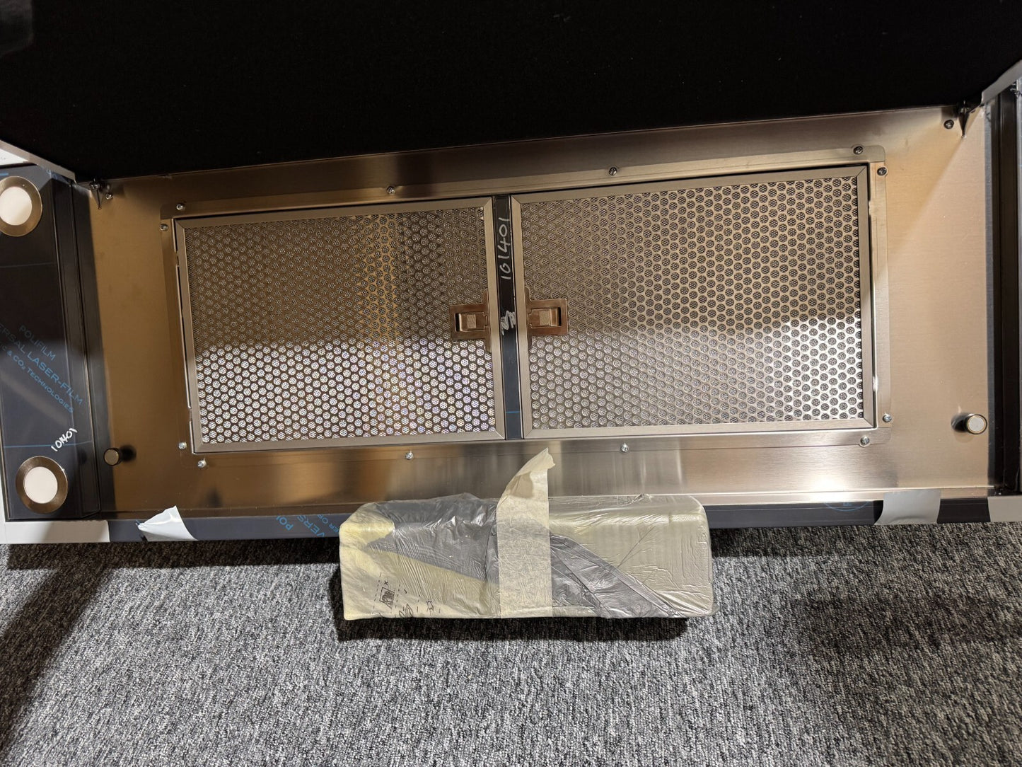NEW Westin Stratus Ceiling Extractor Blower Hood Stainless 1200x440 BR2260