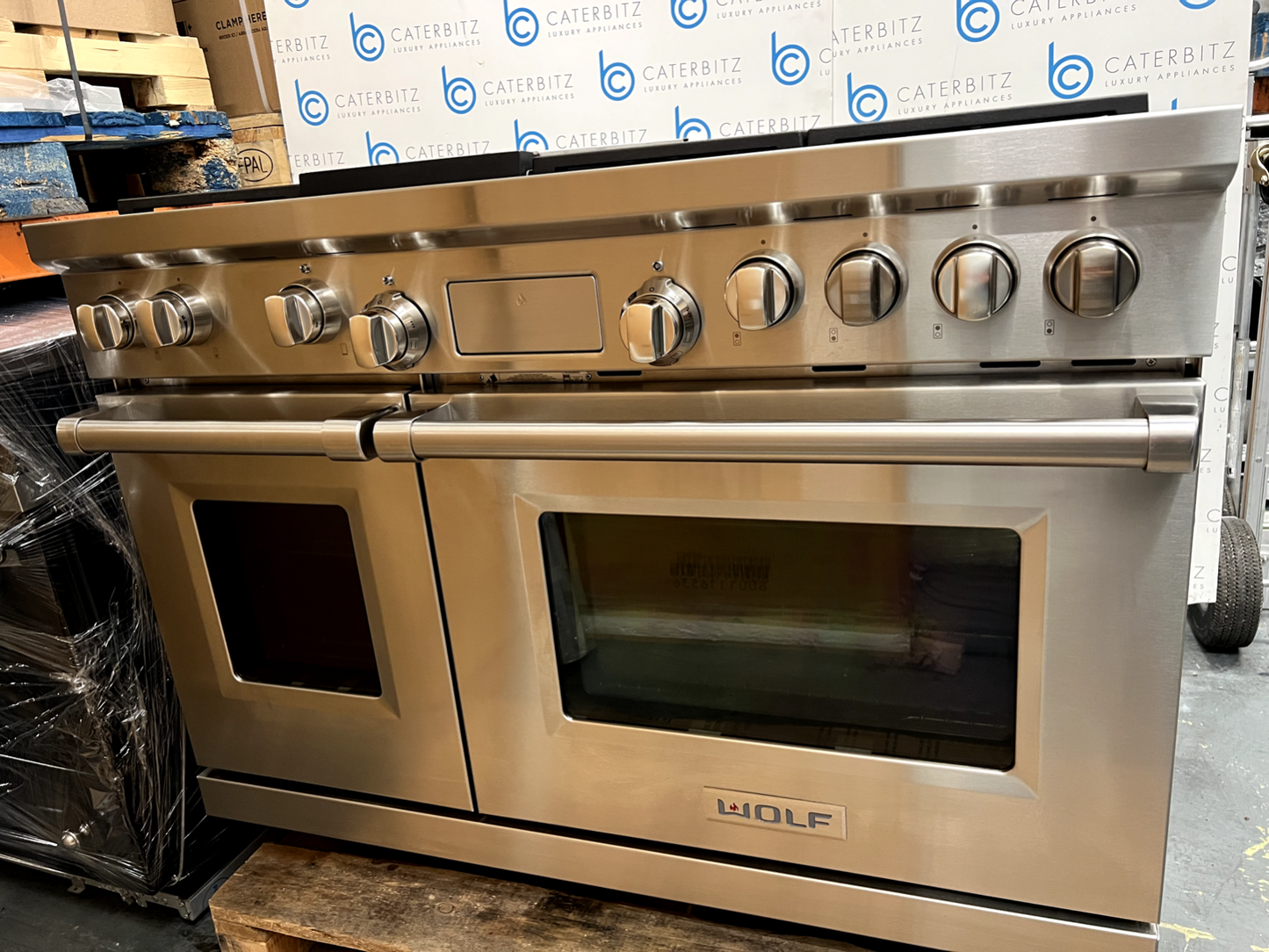 Wolf ICBDF486G 48 inch Double Oven Range Cooker Appliance