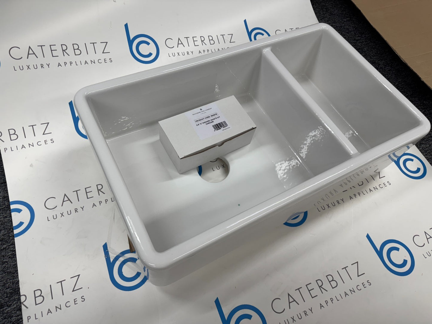 NEW Whitebirk Lostock Ceramic Bradshaw White Kitchen Sink Shaws belfast BR2362